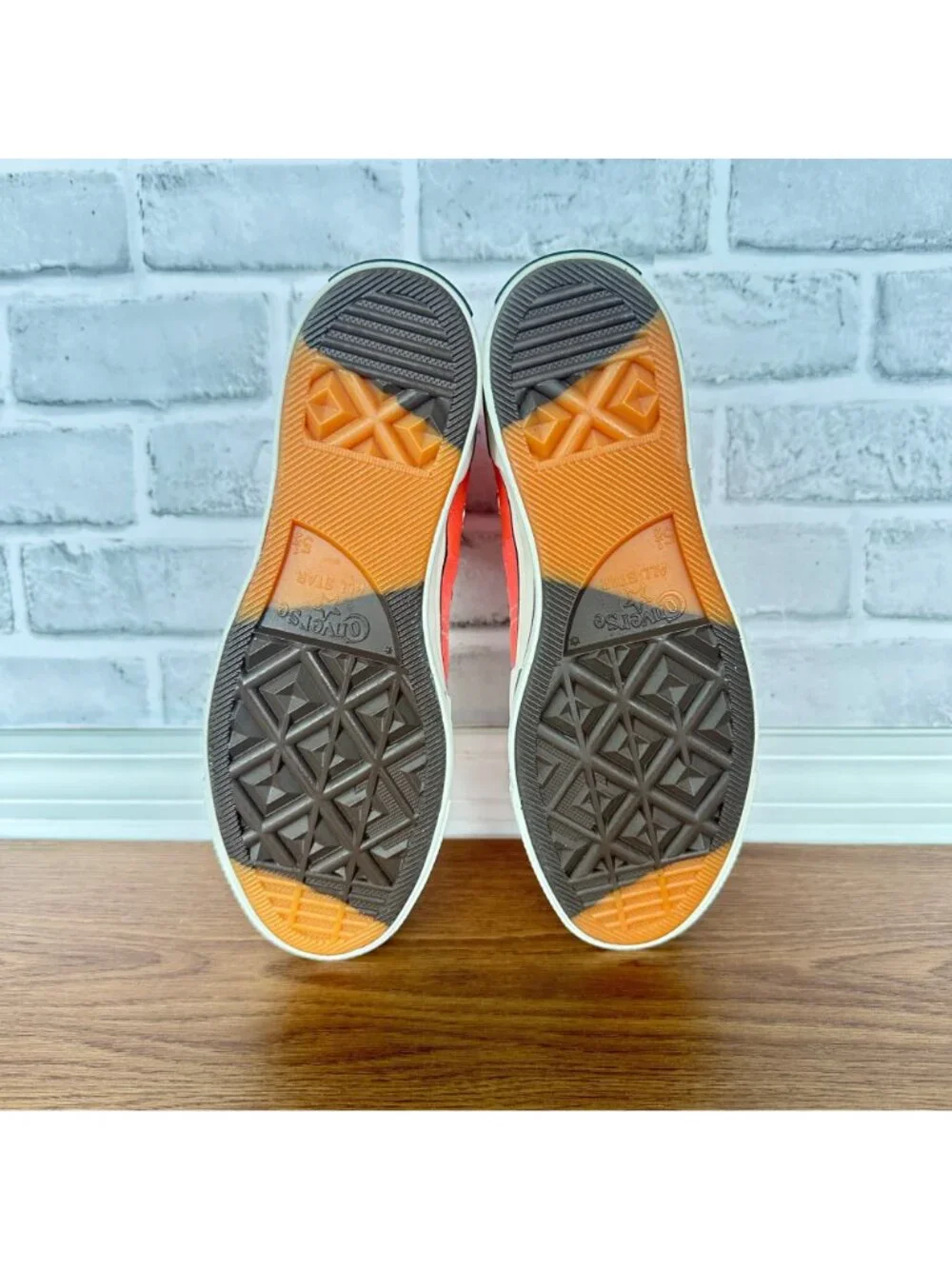 ❤️Converse Chuck 70 Plus Hi Top Platform Sz 7 Mens Shoes Orange Sneaker A06432C